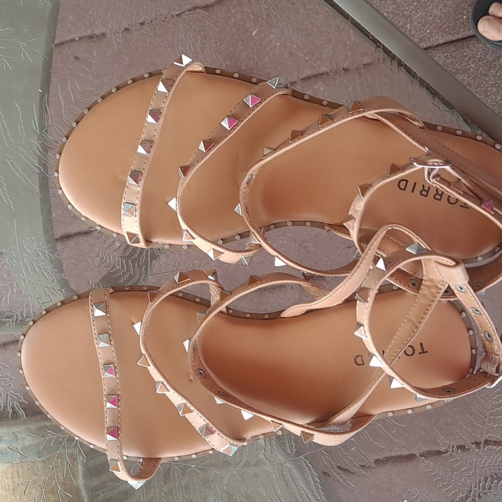 Torrid Tan Sandals 9WW